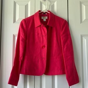 Blazer in hot pink by Talbot